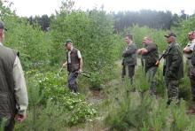 Szkolenie Służby Leśnej z Pielęgnacji lasu