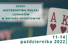 XXXIII Mistrzostwa Polski Leśników w Brydżu Sportowym
